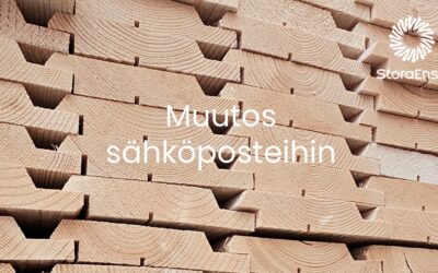 Muutos sähköpostiosoitteisiin
